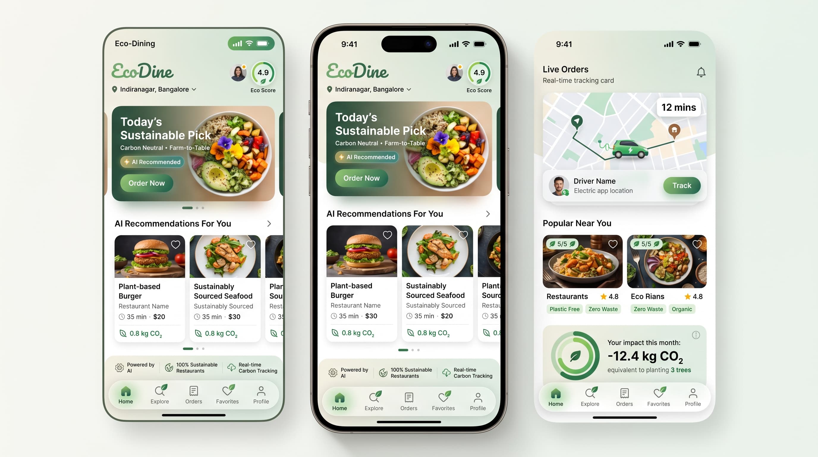 Eco-Dining Mobile App